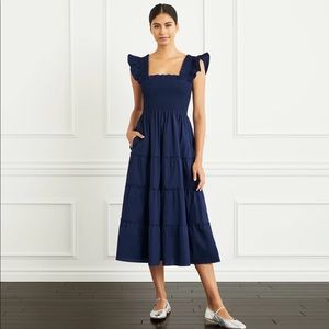 Hill House - The Ellie Nap Dress (Navy)